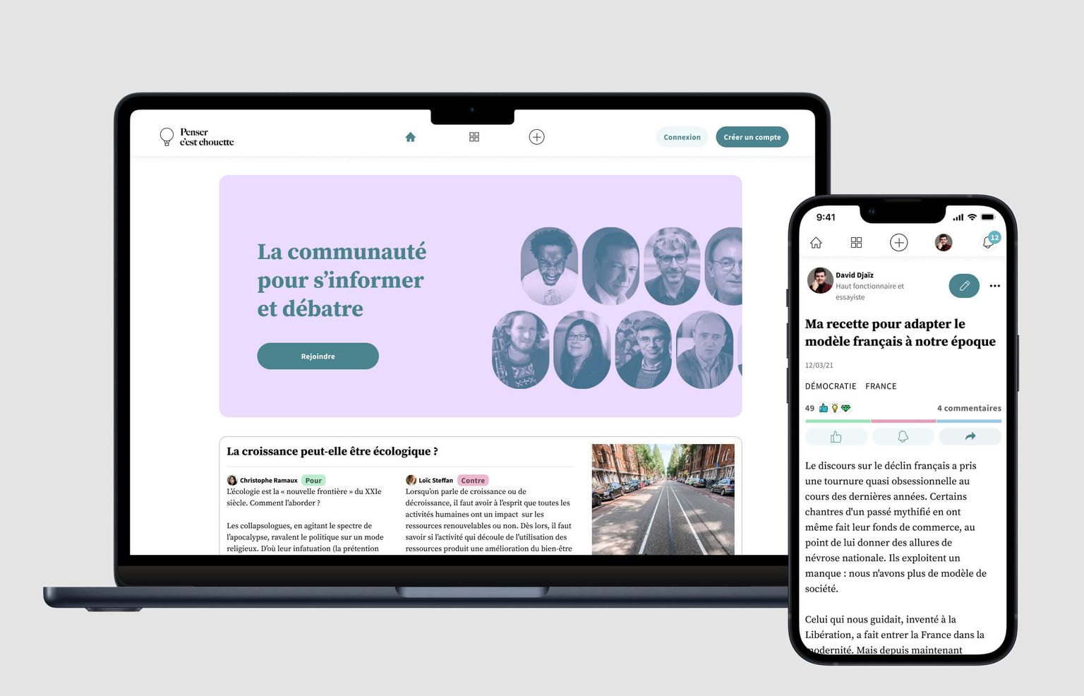 Fil d'actu "Penser C'est Chouette"